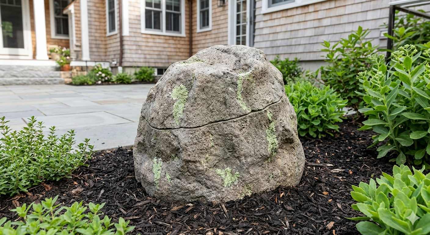 Geo-acoustic outdoor audio on a lakeside deck